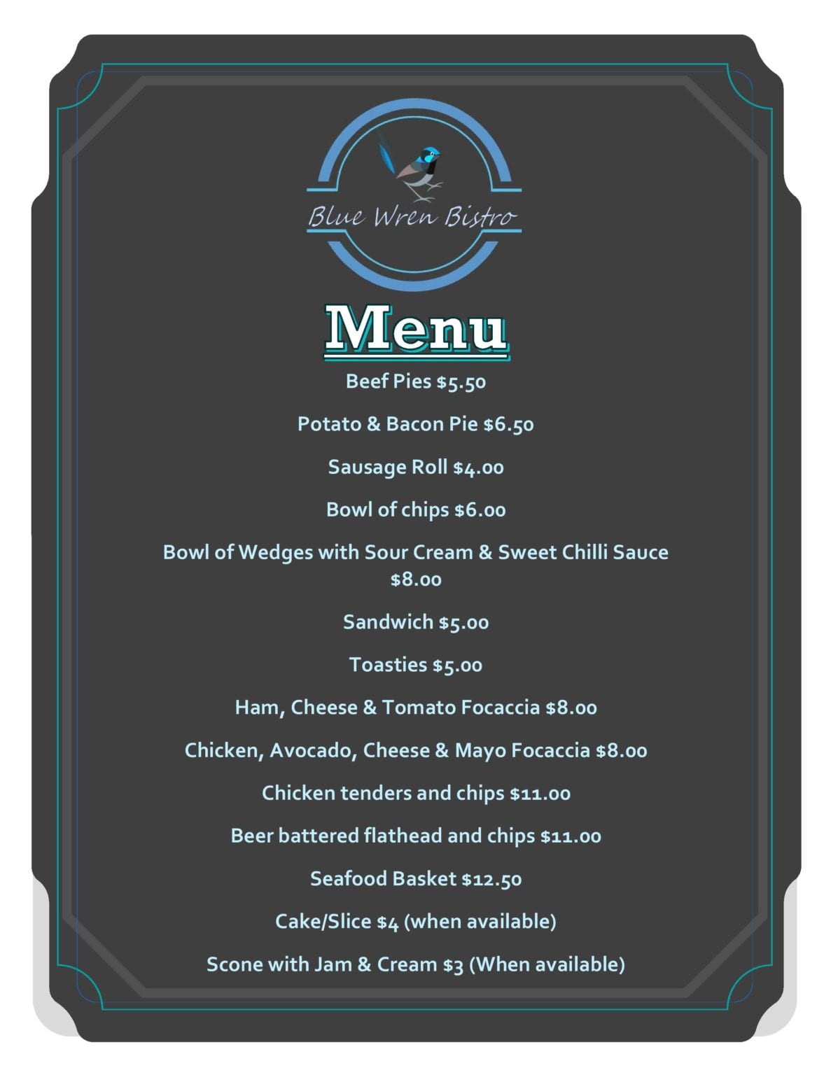 parkstone yacht club lunch menu